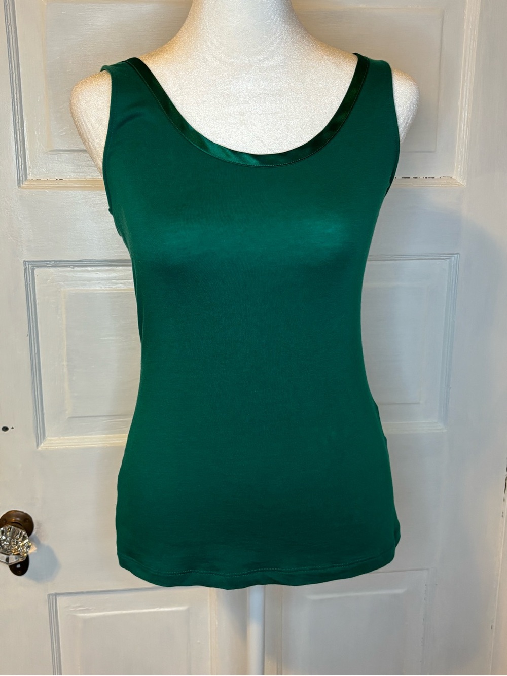 Banana Republic Emerald Green Scoop Neck Tank